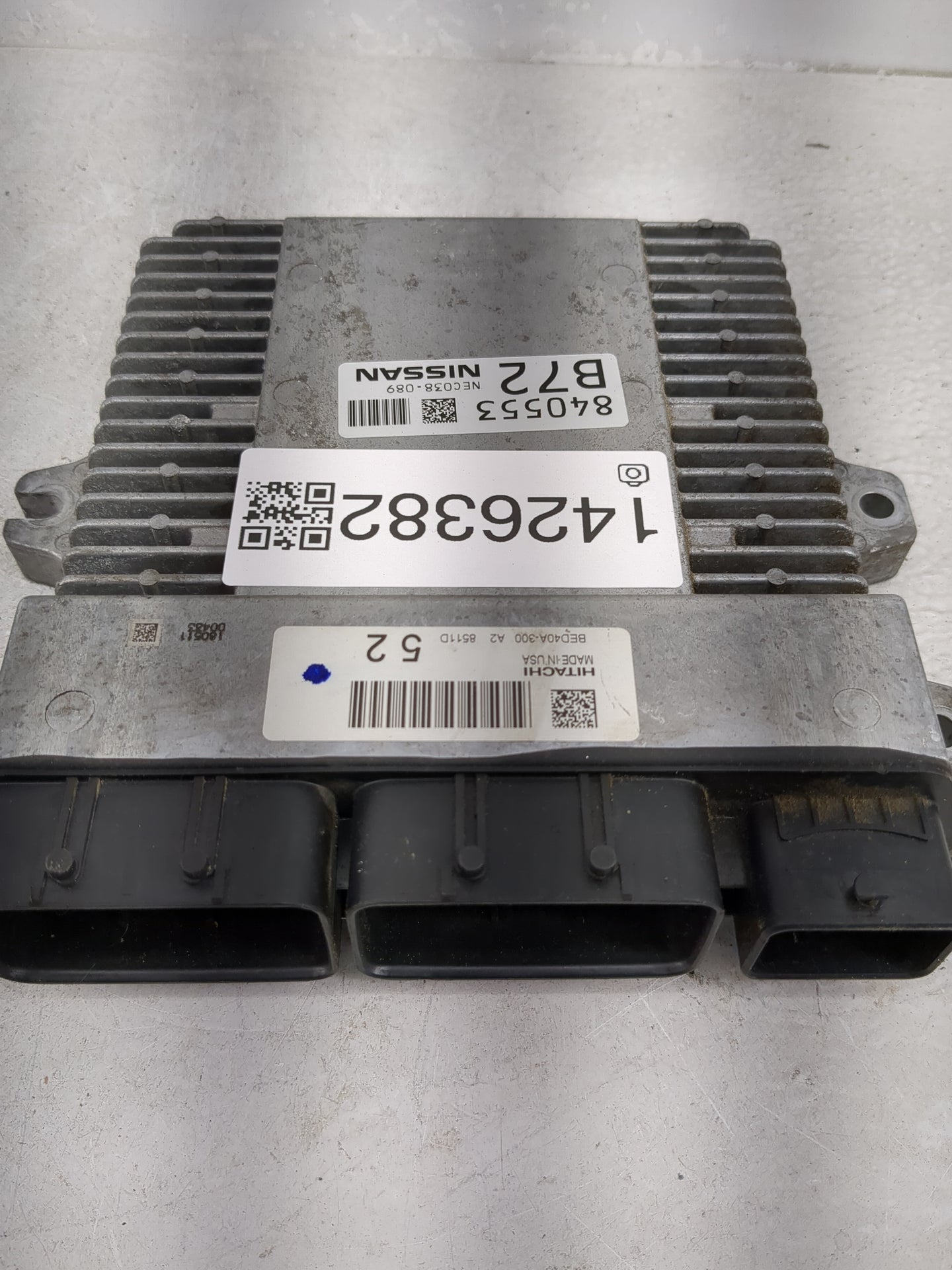 2018-2019 Nissan Pathfi PCM Engine Control Computer ECU ECM PCU OEM P/N:NEC038-089 BED40A-300 Fits Fits 2018 2019 2020 OEM U
