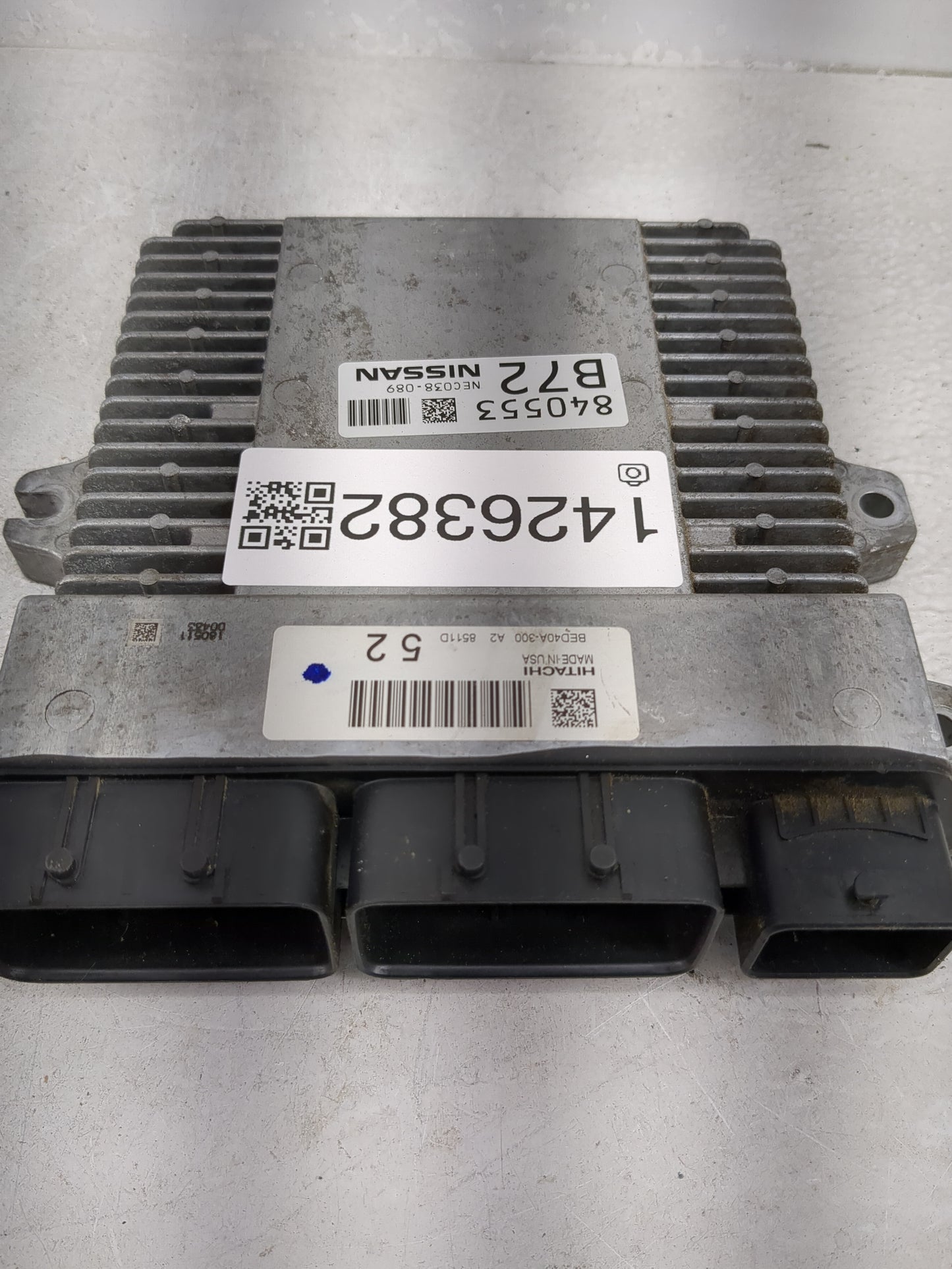 2018-2019 Nissan Pathfi PCM Engine Control Computer ECU ECM PCU OEM P/N:NEC038-089 BED40A-300 Fits Fits 2018 2019 2020 OEM U