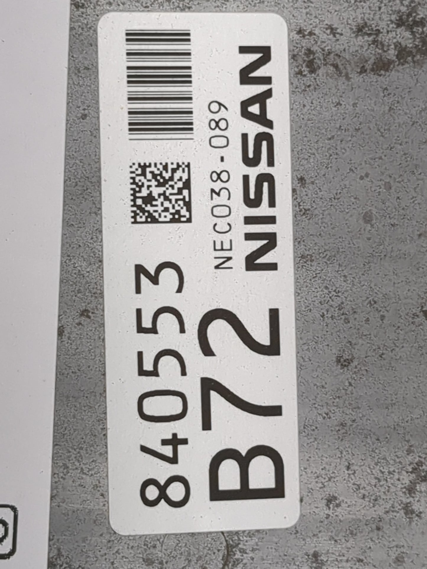 2018-2019 Nissan Pathfi PCM Engine Control Computer ECU ECM PCU OEM P/N:NEC038-089 BED40A-300 Fits Fits 2018 2019 2020 OEM U