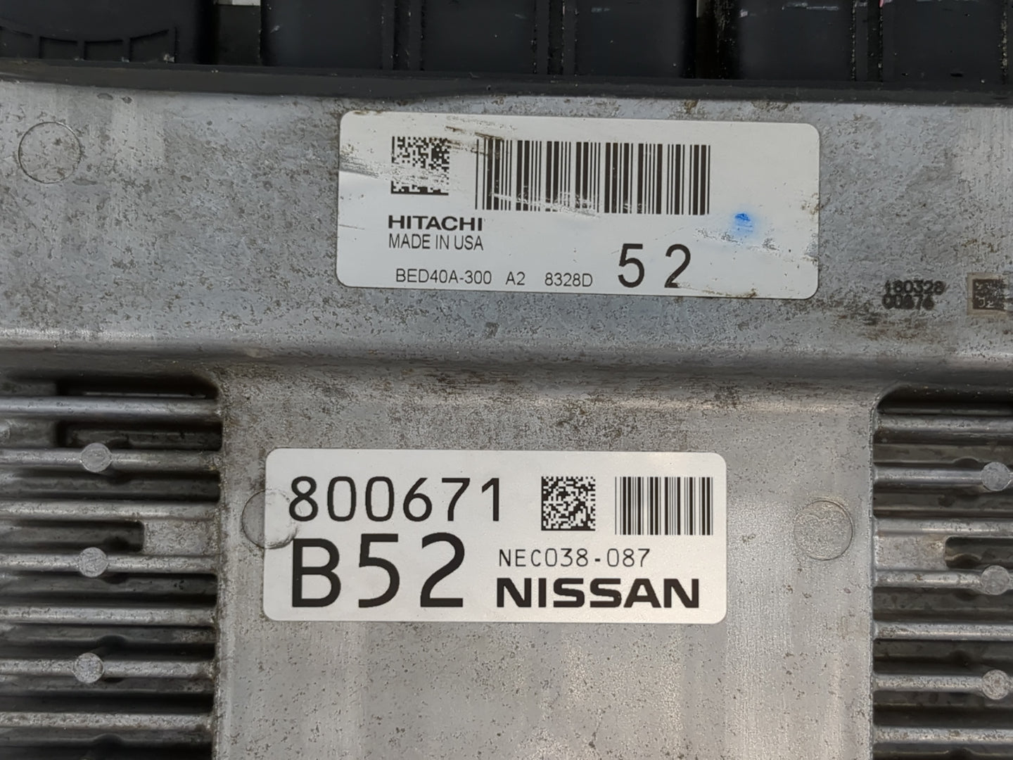 2018-2019 Nissan Pathfinder PCM Engine Control Computer ECU ECM PCU OEM P/N:NEC038-087 Fits Fits 2018 2019 2020 OEM Used Aut