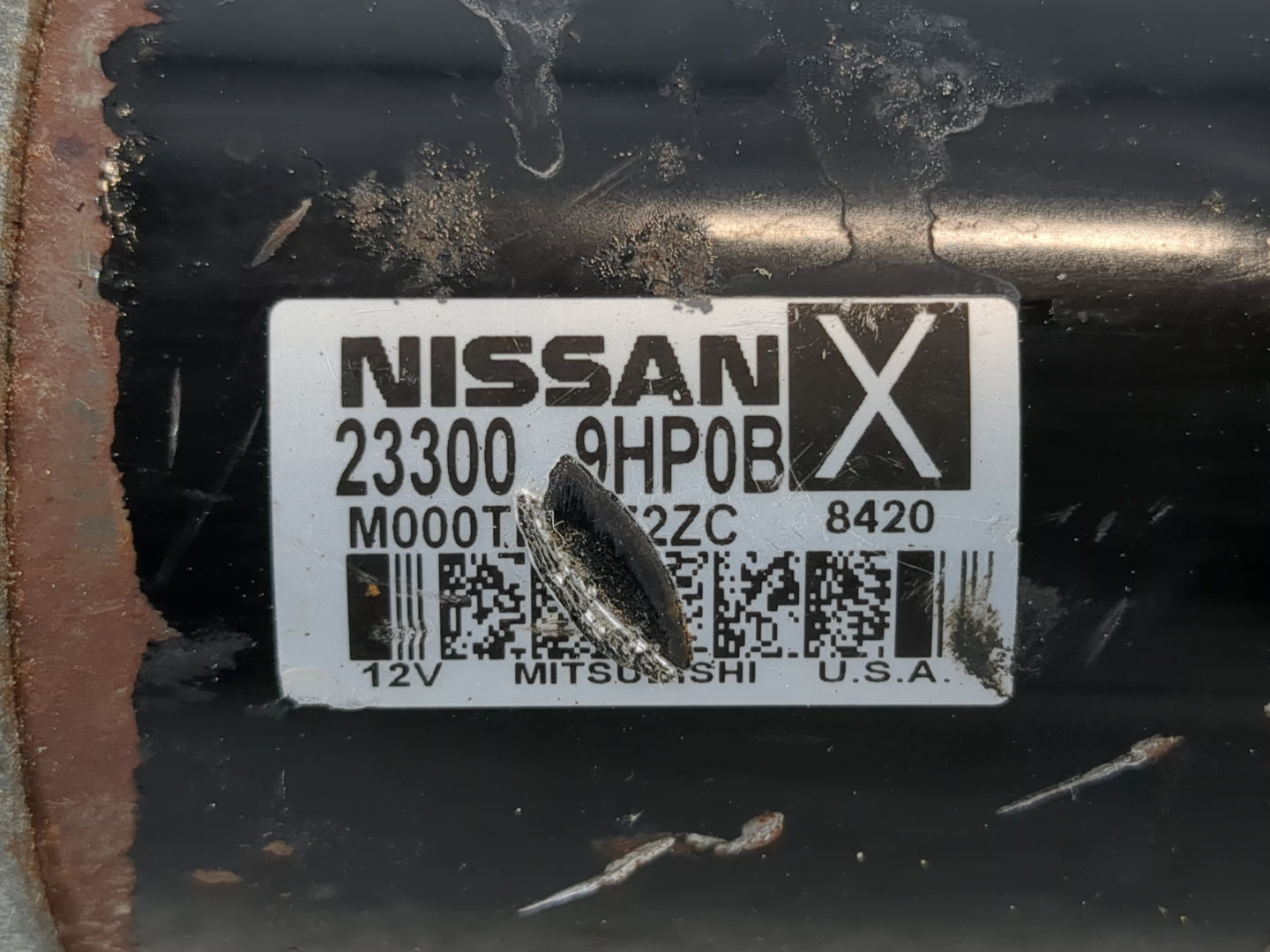 2015-2020 Nissan Pathfinder Car Starter Motor Solenoid OEM P/N:23300 9HP0B Fits Fits 2015 2016 2017 2018 2019 2020 2021 2022