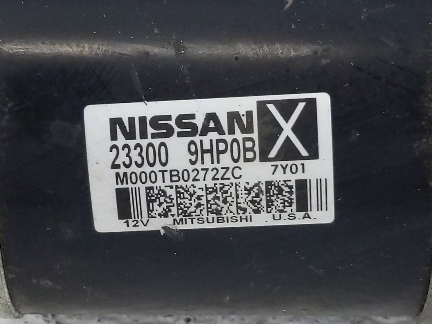 2015-2020 Nissan Pathfinder Car Starter Motor Solenoid OEM P/N:23300 9HP0B Fits Fits 2015 2016 2017 2018 2019 2020 2021 2022