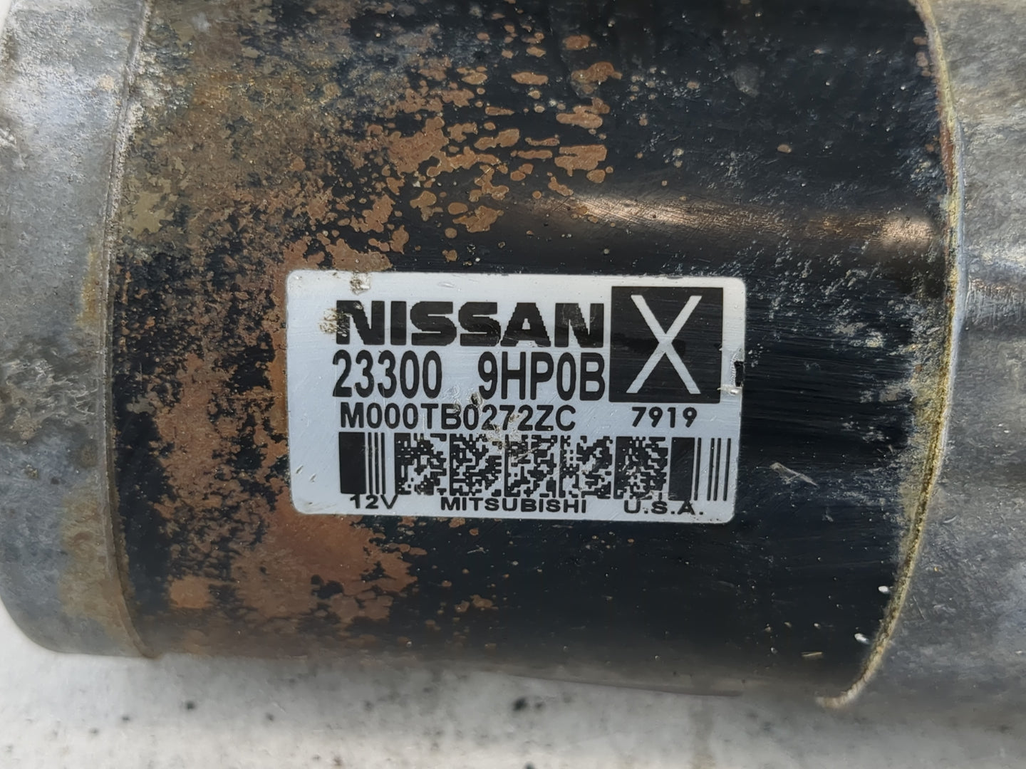 2015-2020 Nissan Pathfinder Car Starter Motor Solenoid OEM P/N:23300 9HP0B Fits Fits 2015 2016 2017 2018 2019 2020 2021 2022