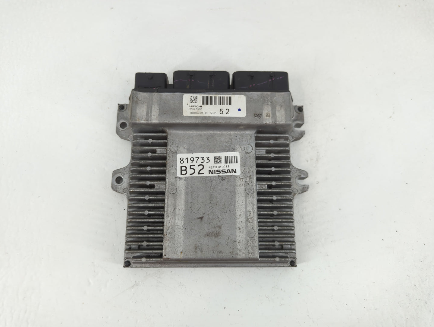 2018-2019 Nissan Pathfinder PCM Engine Control Computer ECU ECM PCU OEM P/N:NEC038-087 Fits Fits 2018 2019 2020 OEM Used Aut