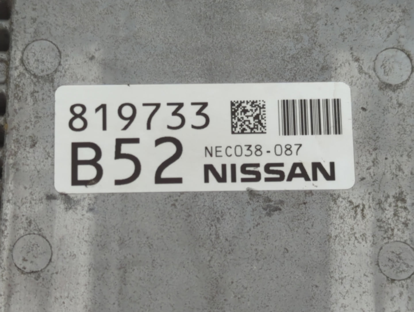 2018-2019 Nissan Pathfinder PCM Engine Control Computer ECU ECM PCU OEM P/N:NEC038-087 Fits Fits 2018 2019 2020 OEM Used Aut