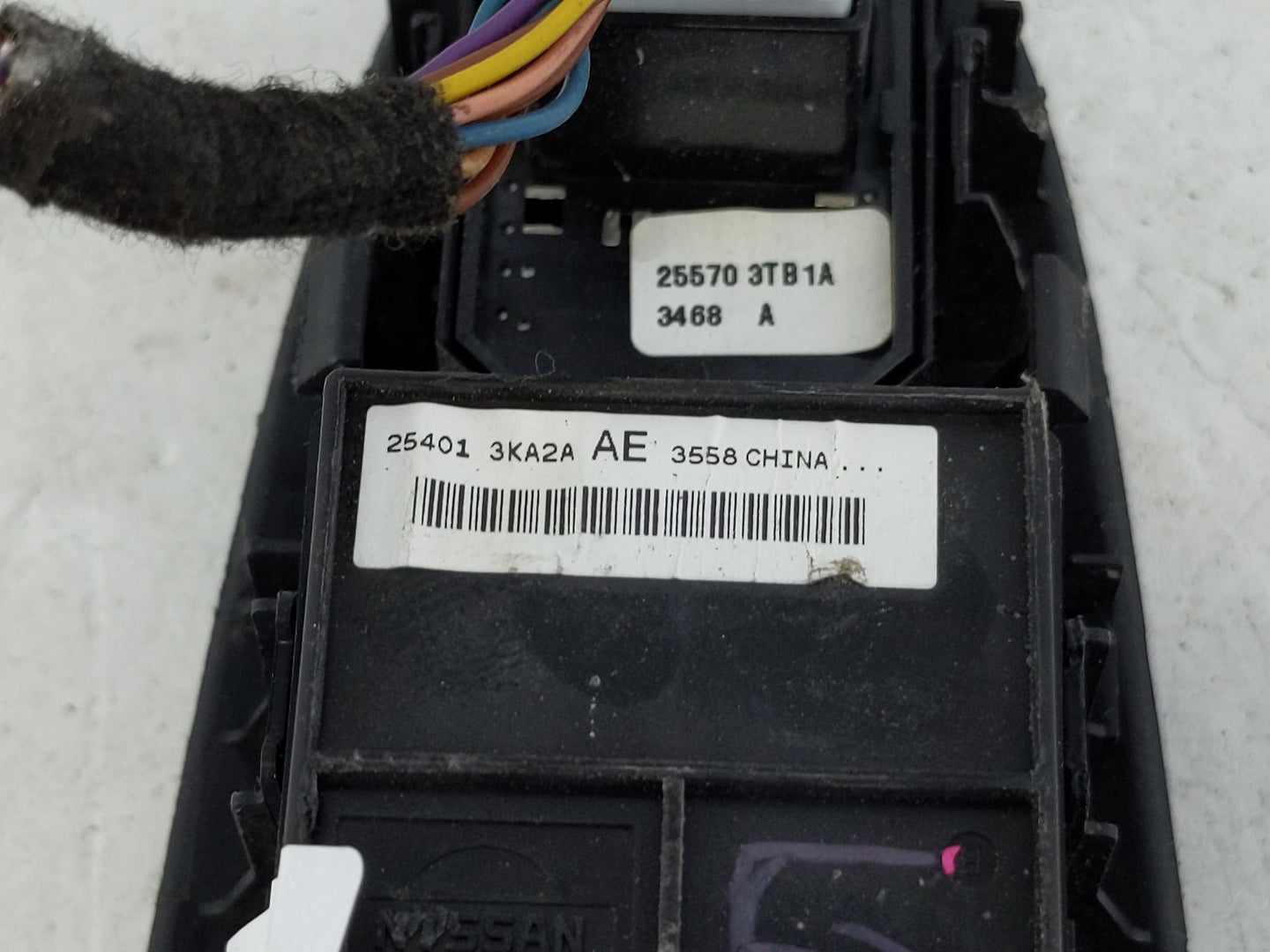 2013-2020 Nissan Pathfinder Master Power Window Switch Replacement Driver Side Left P/N:25570 3TB1A Fits OEM Used Auto Parts