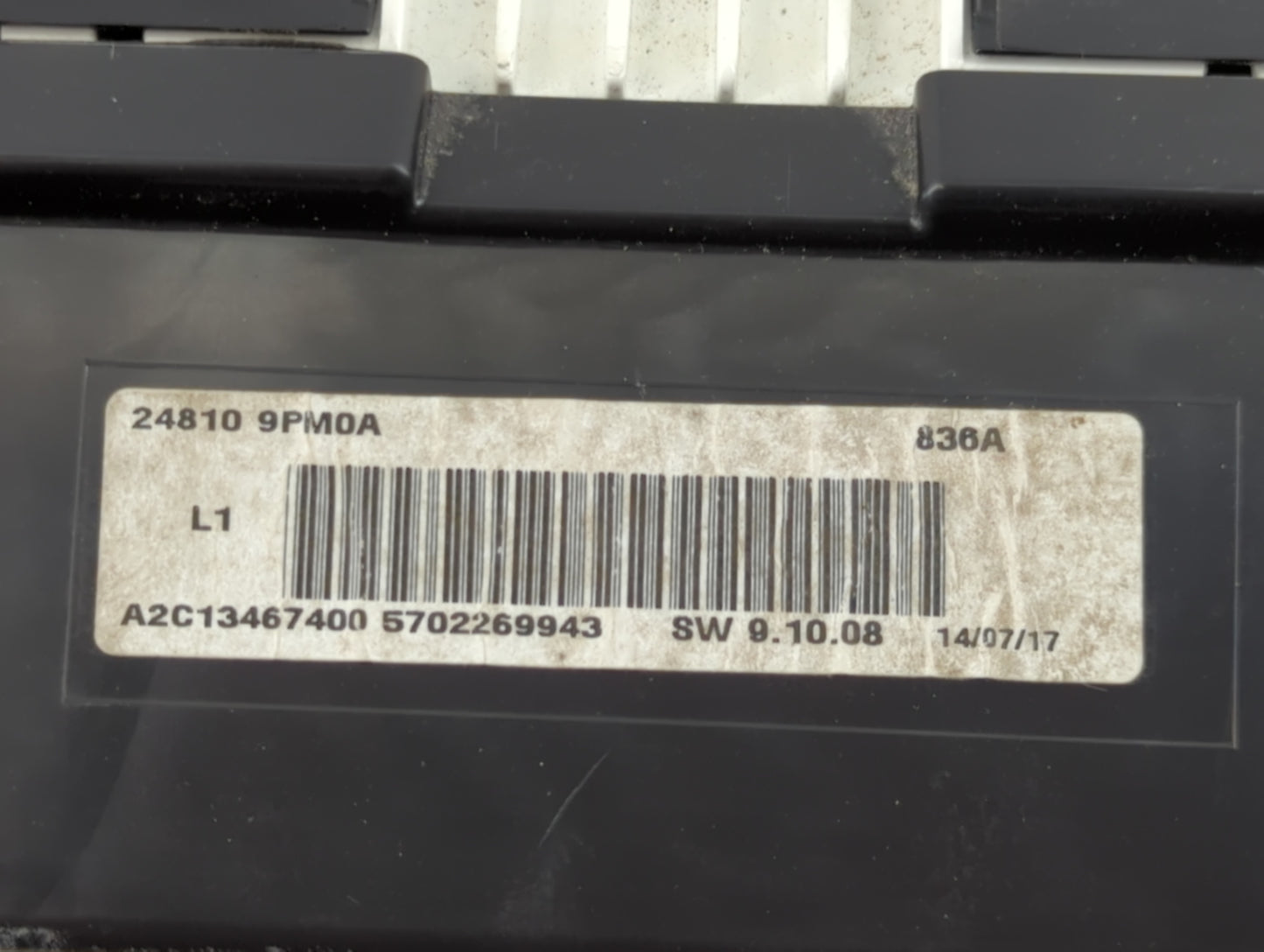 2018-2020 Nissan Pathfinder Instrument Cluster Speedometer Gauges P/N:24810 9PM0A Fits Fits 2018 2019 2020 OEM Used Auto Par