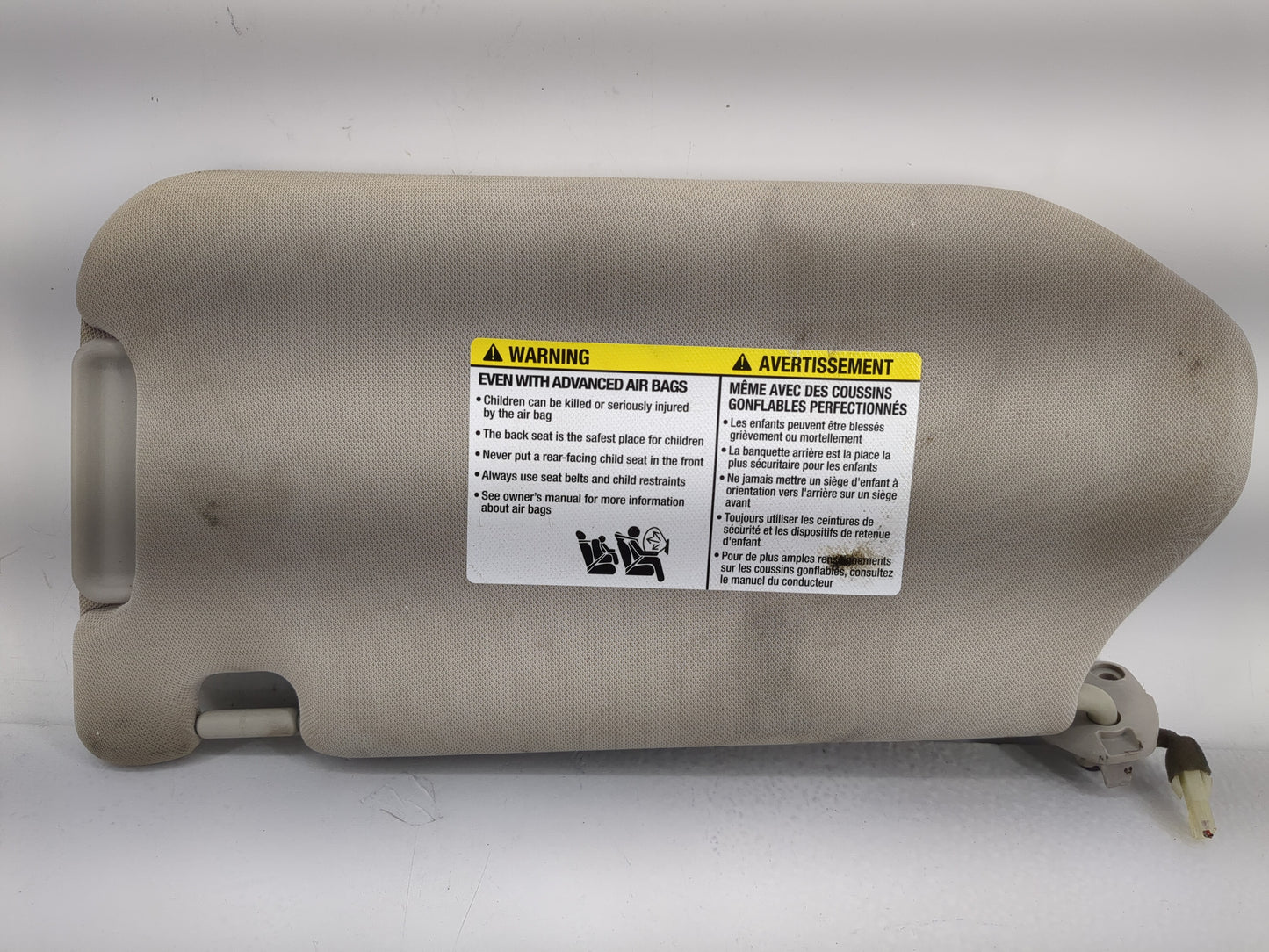 2013-2018 Nissan Pathfinder Sun Visor Shade Replacement Passenger Right Mirror Fits Fits 2013 2014 2015 2016 2017 2018 2019 