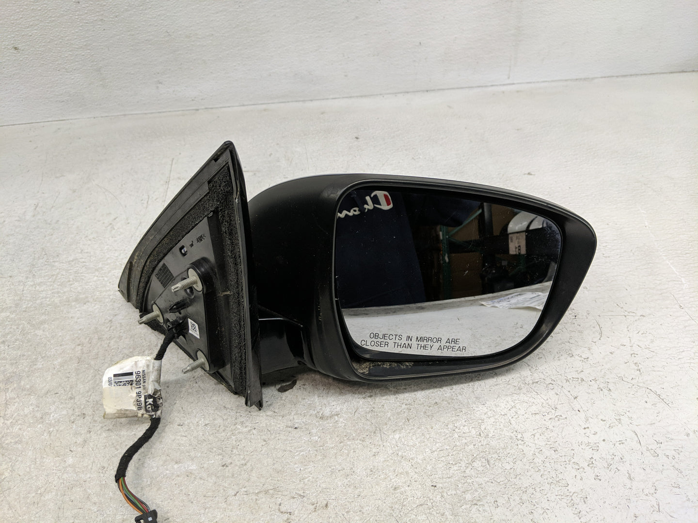 2018-2020 Nissan Pathfinder Side Mirror Replacement Passenger Right View Door Mirror P/N:2155.5006 96301 9PJ9B Fits OEM Used