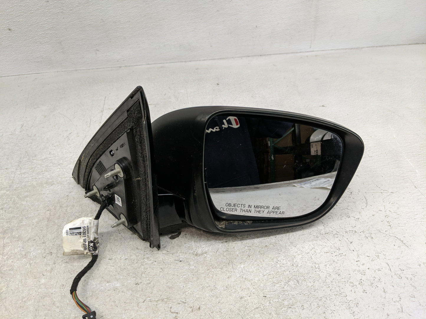 2018-2020 Nissan Pathfinder Side Mirror Replacement Passenger Right View Door Mirror P/N:2155.5006 96301 9PJ9B Fits OEM Used