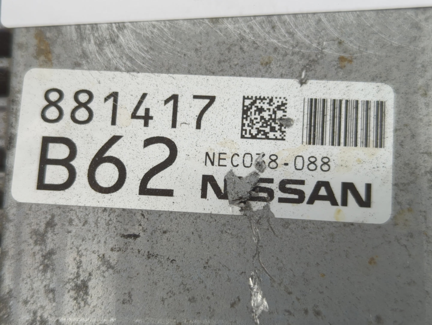 2018-2019 Nissan Pathfinder PCM Engine Control Computer ECU ECM PCU OEM P/N:NEC038-087 Fits Fits 2018 2019 2020 OEM Used Aut