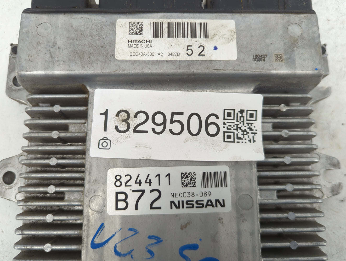 2018-2019 Nissan Pathfinder PCM Engine Control Computer ECU ECM PCU OEM P/N:NEC038-089 Fits Fits 2018 2019 2020 OEM Used Aut