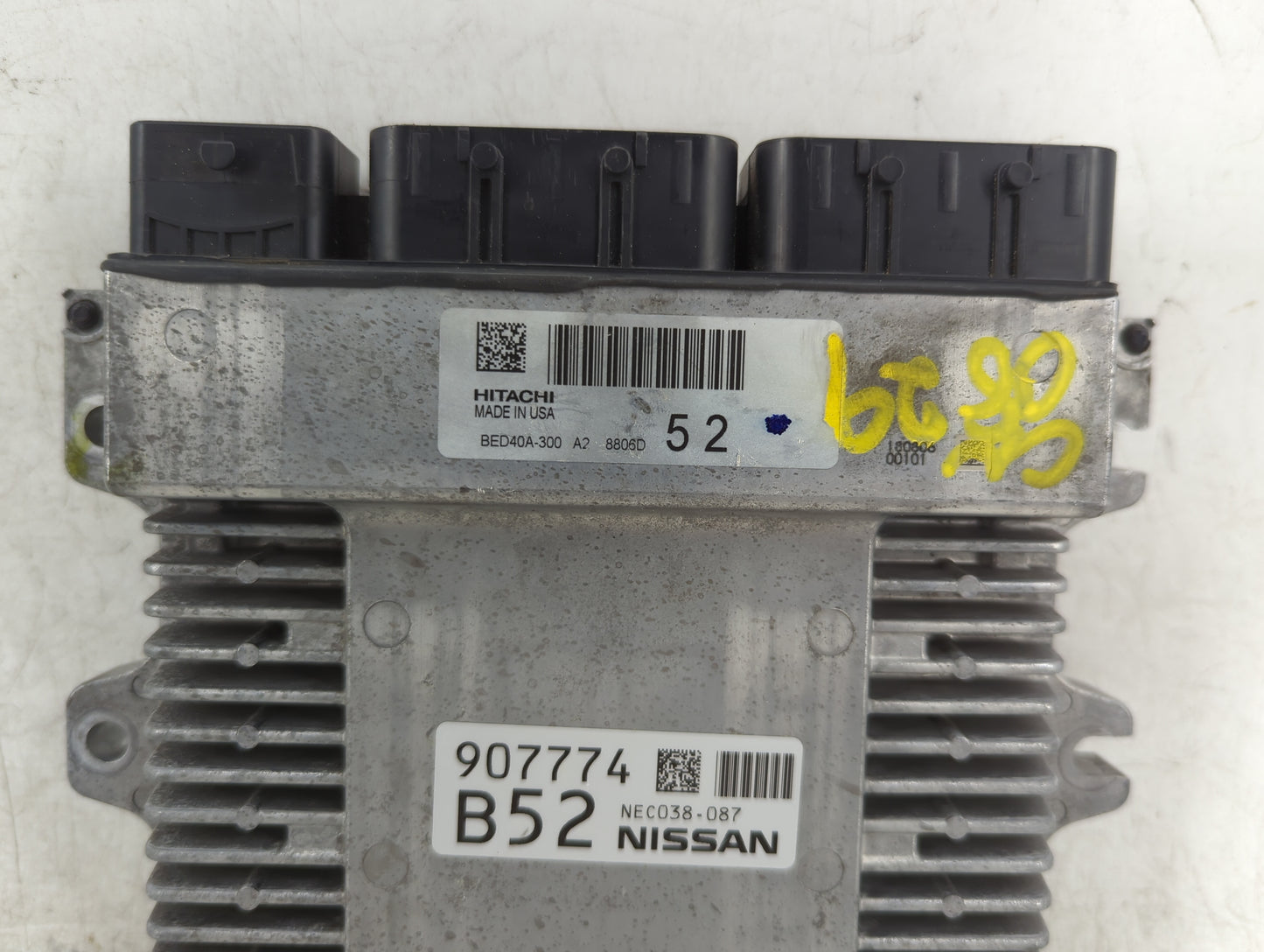 2018-2019 Nissan Pathfinder PCM Engine Control Computer ECU ECM PCU OEM P/N:BED40A-300 NEC038-087 Fits Fits 2018 2019 2020 O