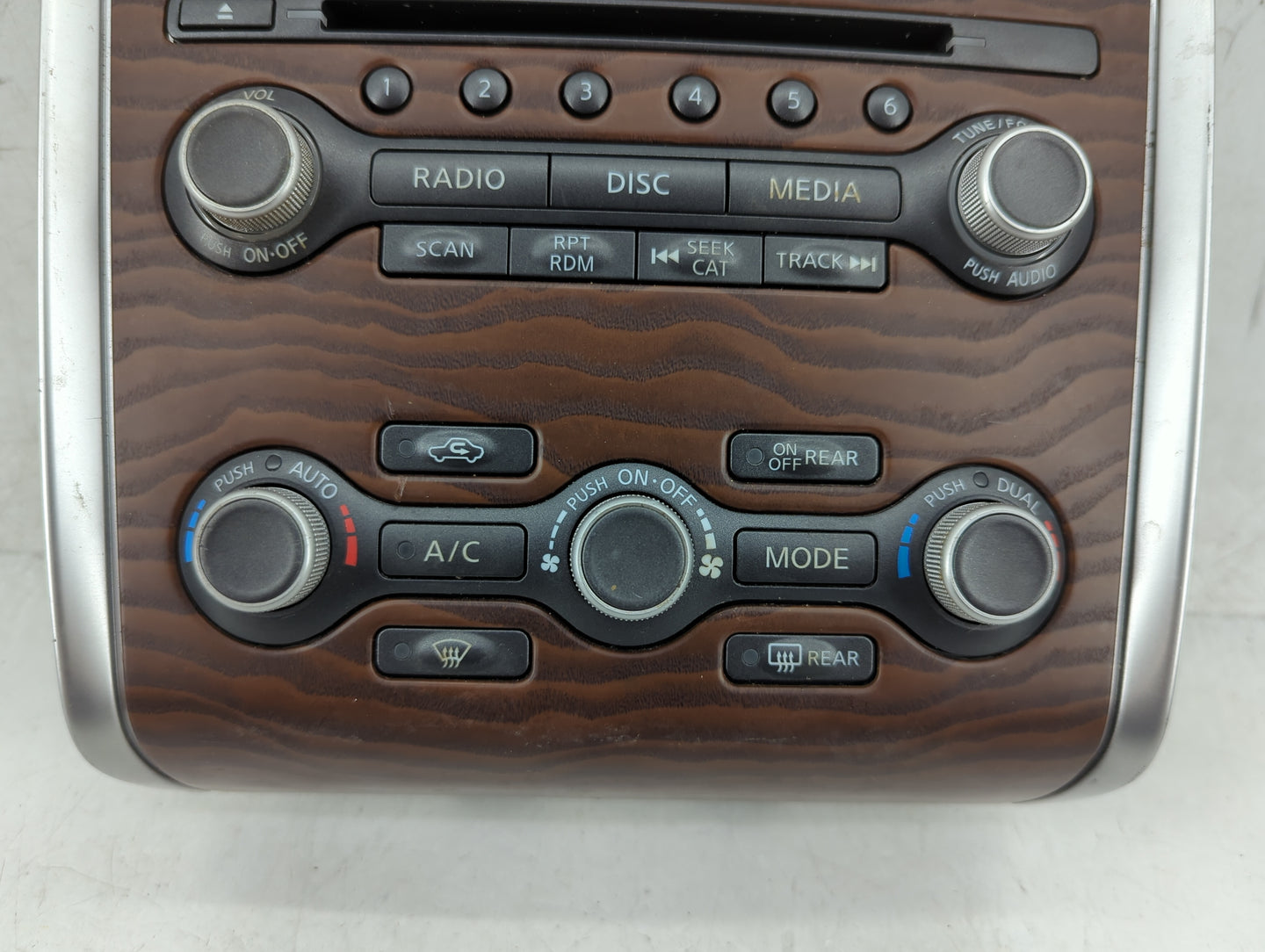 2018-2020 Nissan Pathfinder Radio AM FM Cd Player Receiver Replacement P/N:68260 9PM1E 9PJ3E Fits Fits 2018 2019 2020 OEM Us