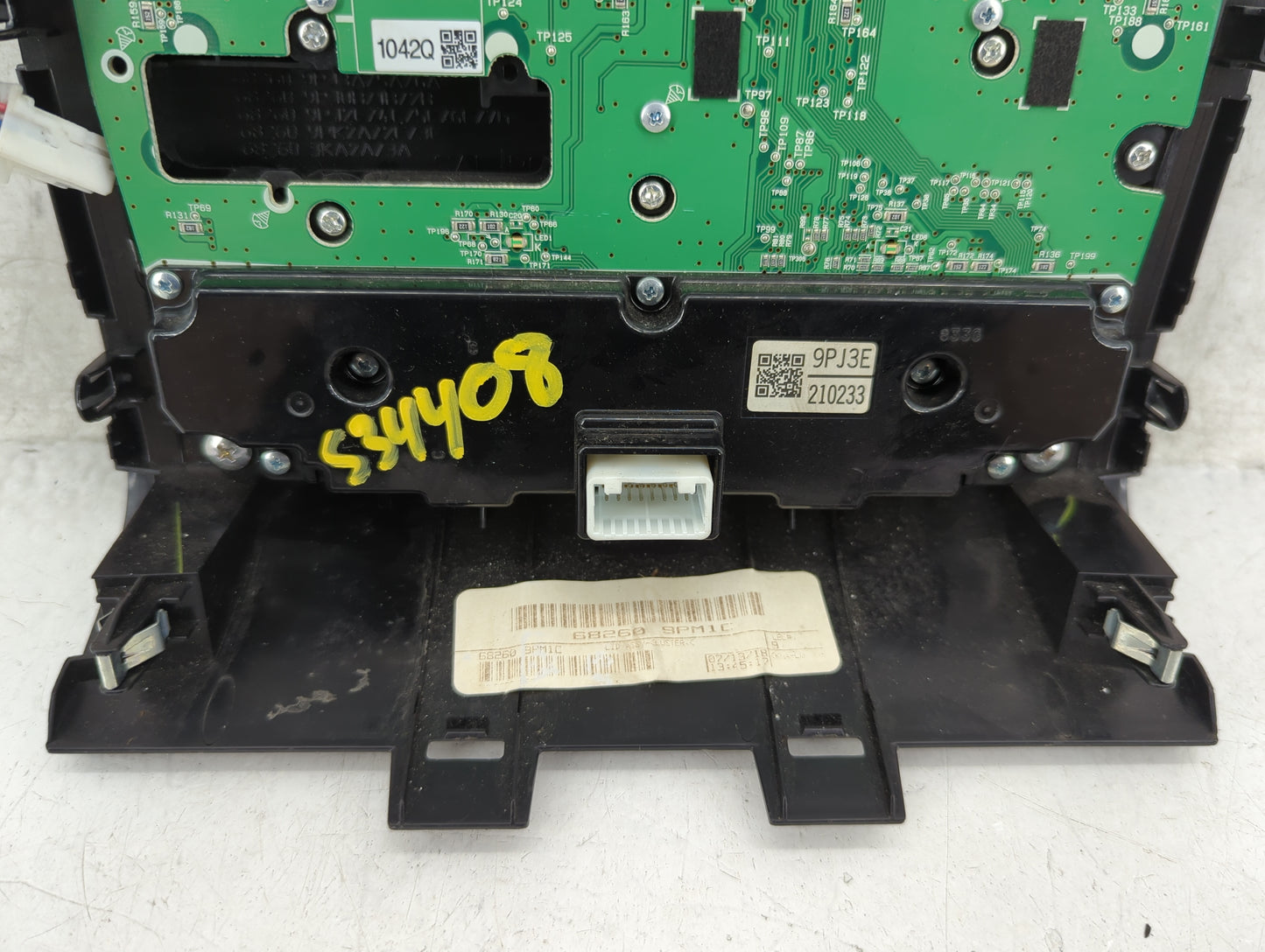 2018-2020 Nissan Pathfinder Radio AM FM Cd Player Receiver Replacement P/N:68260 9PM1E 9PJ3E Fits Fits 2018 2019 2020 OEM Us