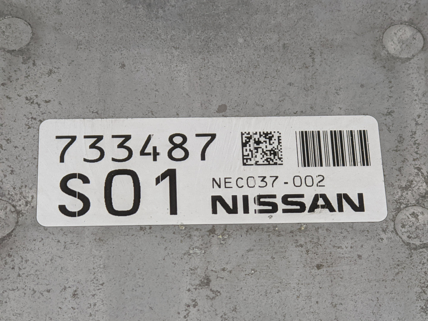 2018-2019 Nissan Pathfinder PCM Engine Control Computer ECU ECM PCU OEM P/N:NEC037-002 Fits Fits 2018 2019 2020 OEM Used Aut