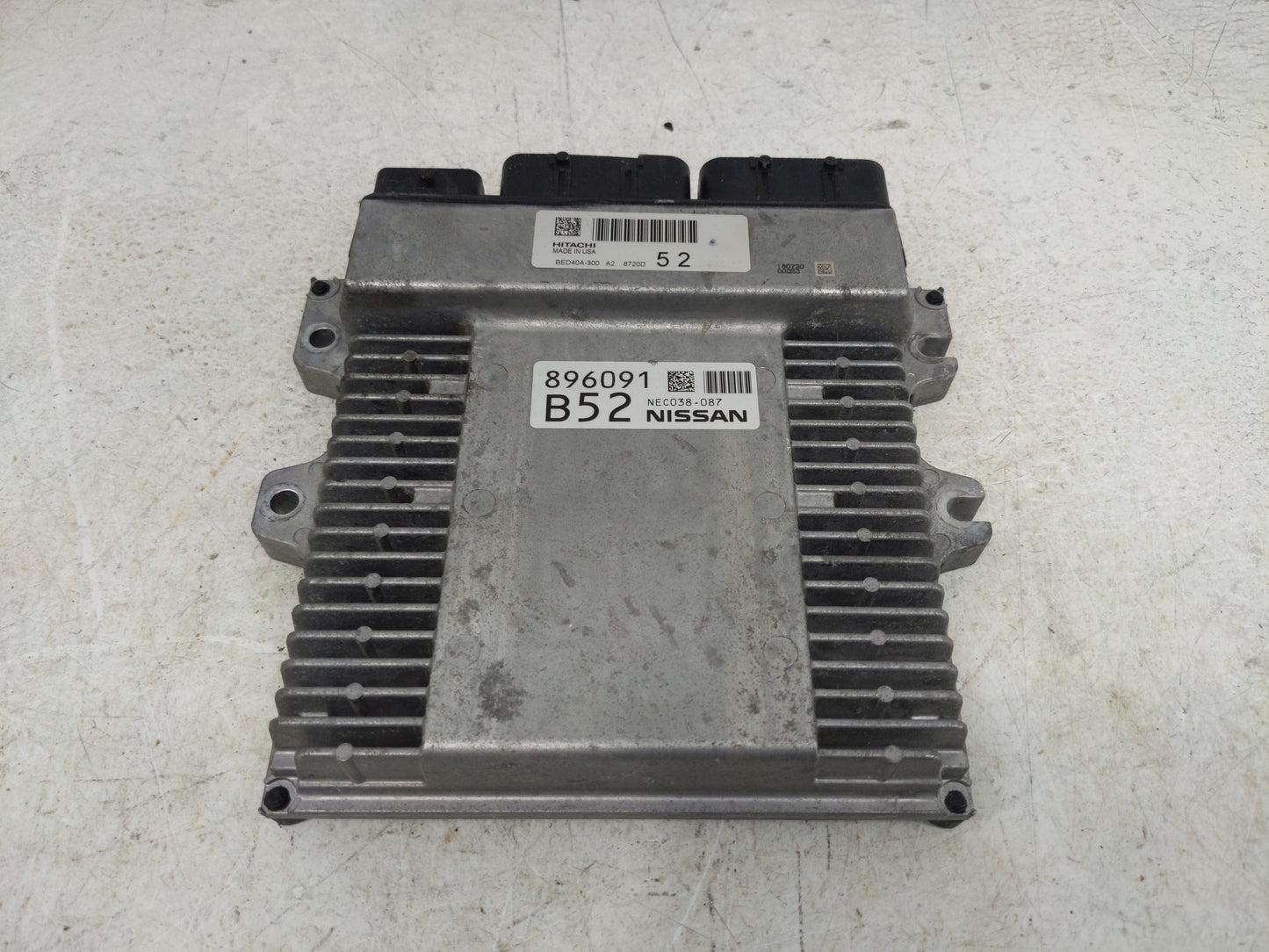 2018-2019 Nissan Pathfinder PCM Engine Control Computer ECU ECM PCU OEM P/N:NEC038-087 Fits Fits 2018 2019 2020 OEM Used Aut