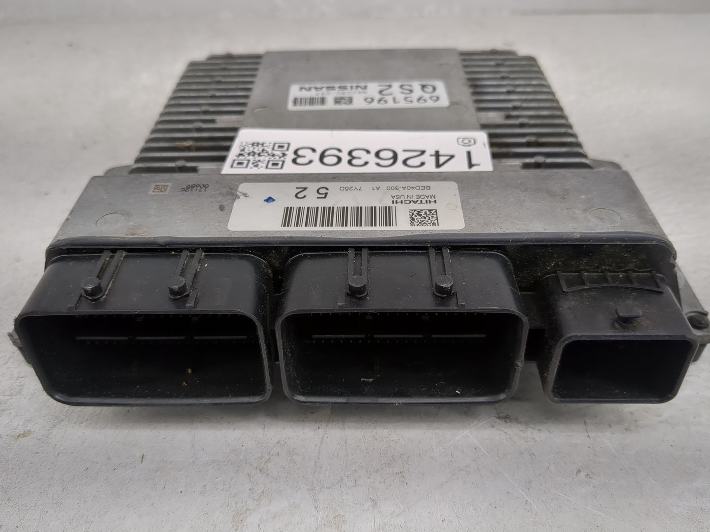 2018-2019 Nissan Pathfinder PCM Engine Control Computer ECU ECM PCU OEM P/N:NEC030-057 Fits Fits 2018 2019 2020 OEM Used Aut