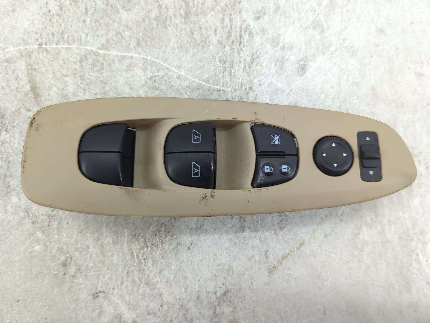 2013-2020 Nissan Pathfinder Master Power Window Switch Replacement Driver Side Left Fits OEM Used Auto Parts - Oemusedautopa