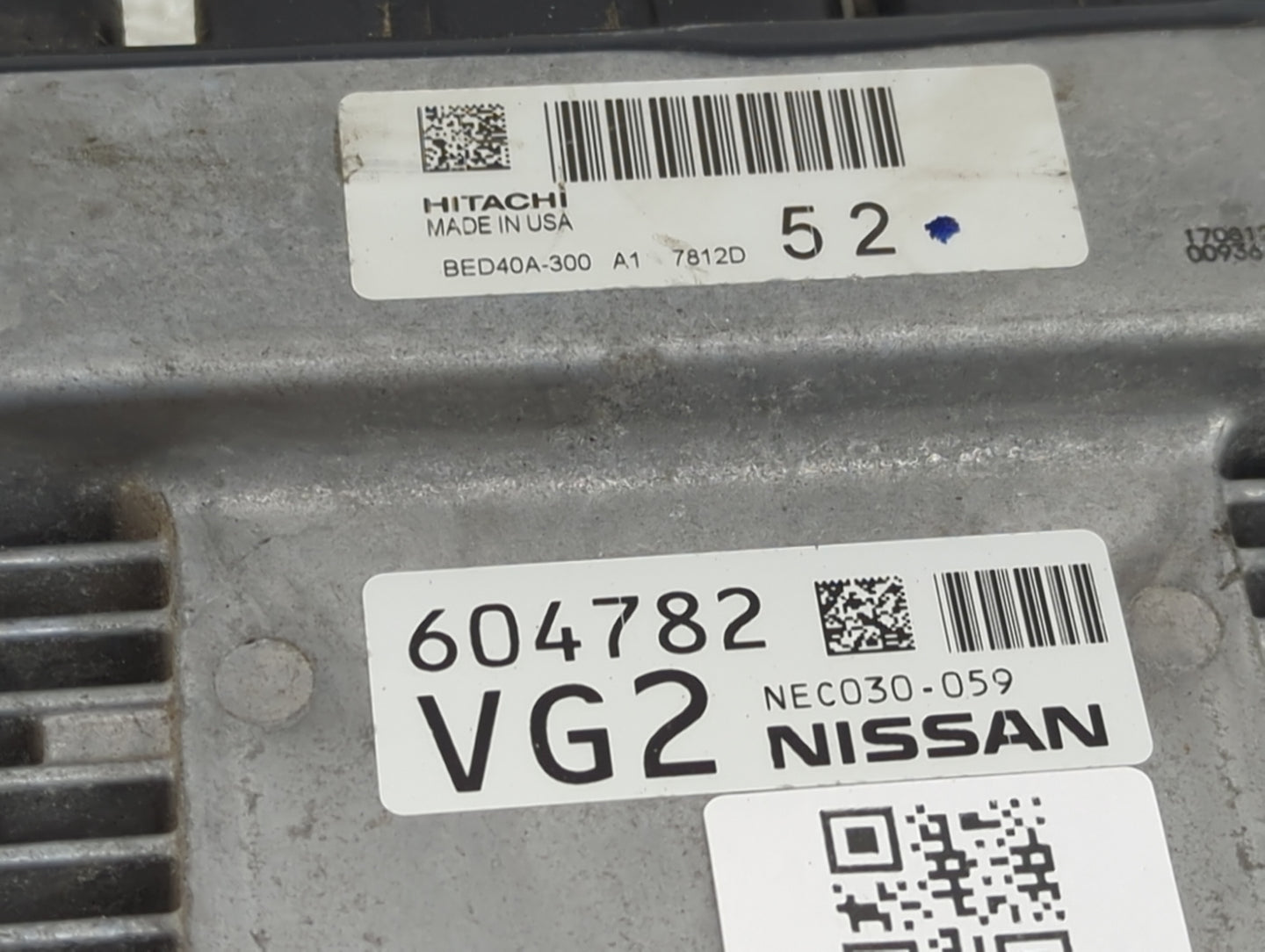 2018 Nissan Pathfinder PCM Engine Control Computer ECU ECM PCU OEM P/N:NEC030-059 BED40A-300 Fits Fits 2019 2020 OEM Used Au