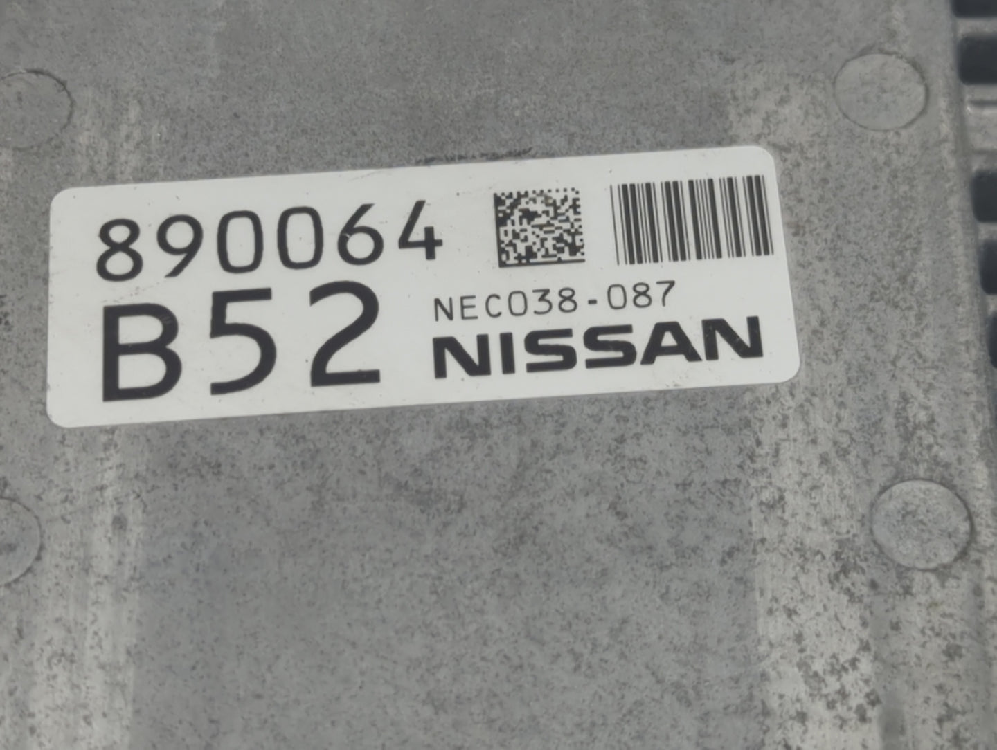 2018-2019 Nissan Pathfinder PCM Engine Control Computer ECU ECM PCU OEM P/N:NEC038-087 BED40A-300 Fits Fits 2018 2019 2020 O