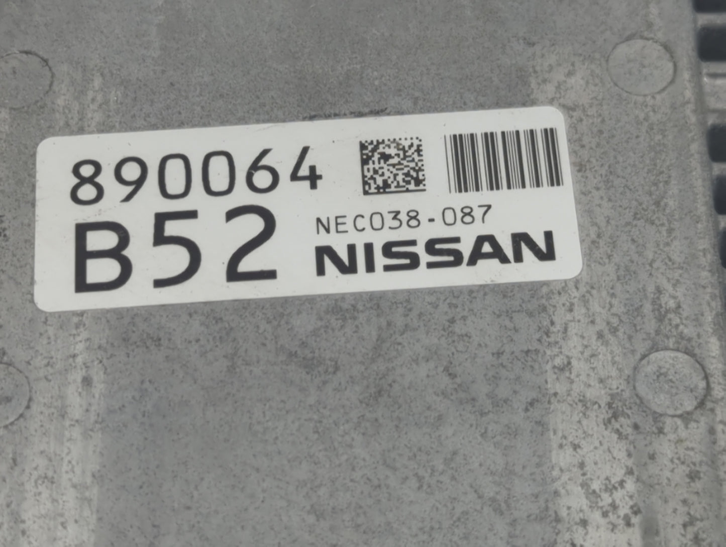 2018-2019 Nissan Pathfinder PCM Engine Control Computer ECU ECM PCU OEM P/N:NEC038-087 BED40A-300 Fits Fits 2018 2019 2020 O