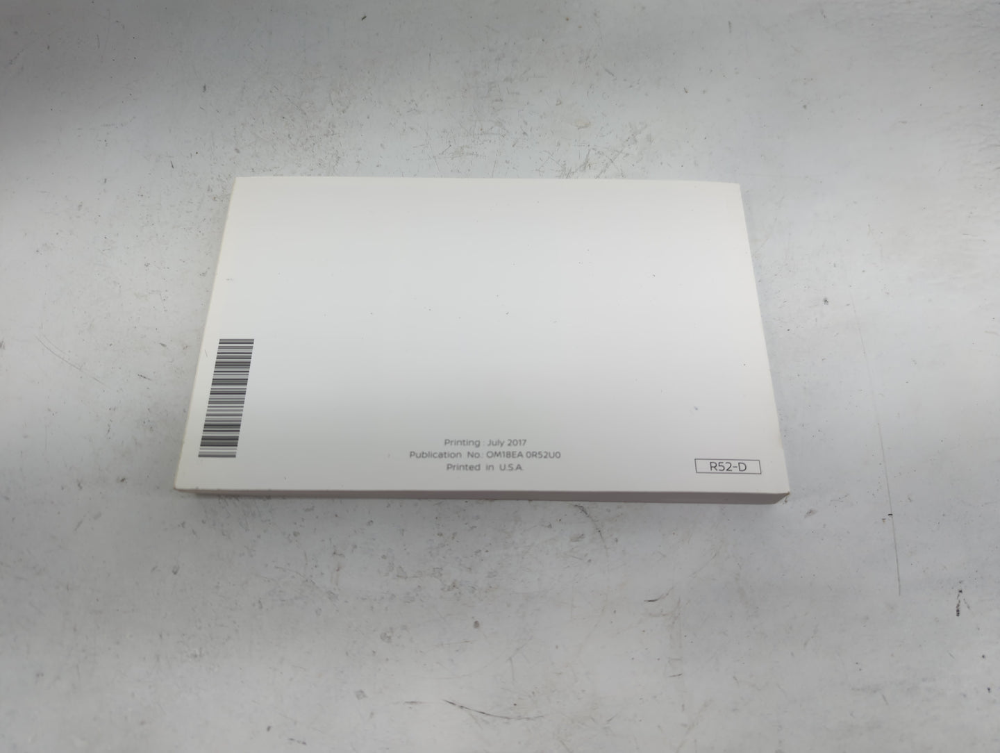 2018 Nissan Pathfinder Owners Manual Book Guide P/N:OM18EA0R52U0 OEM Used Auto Parts - Oemusedautoparts1.com