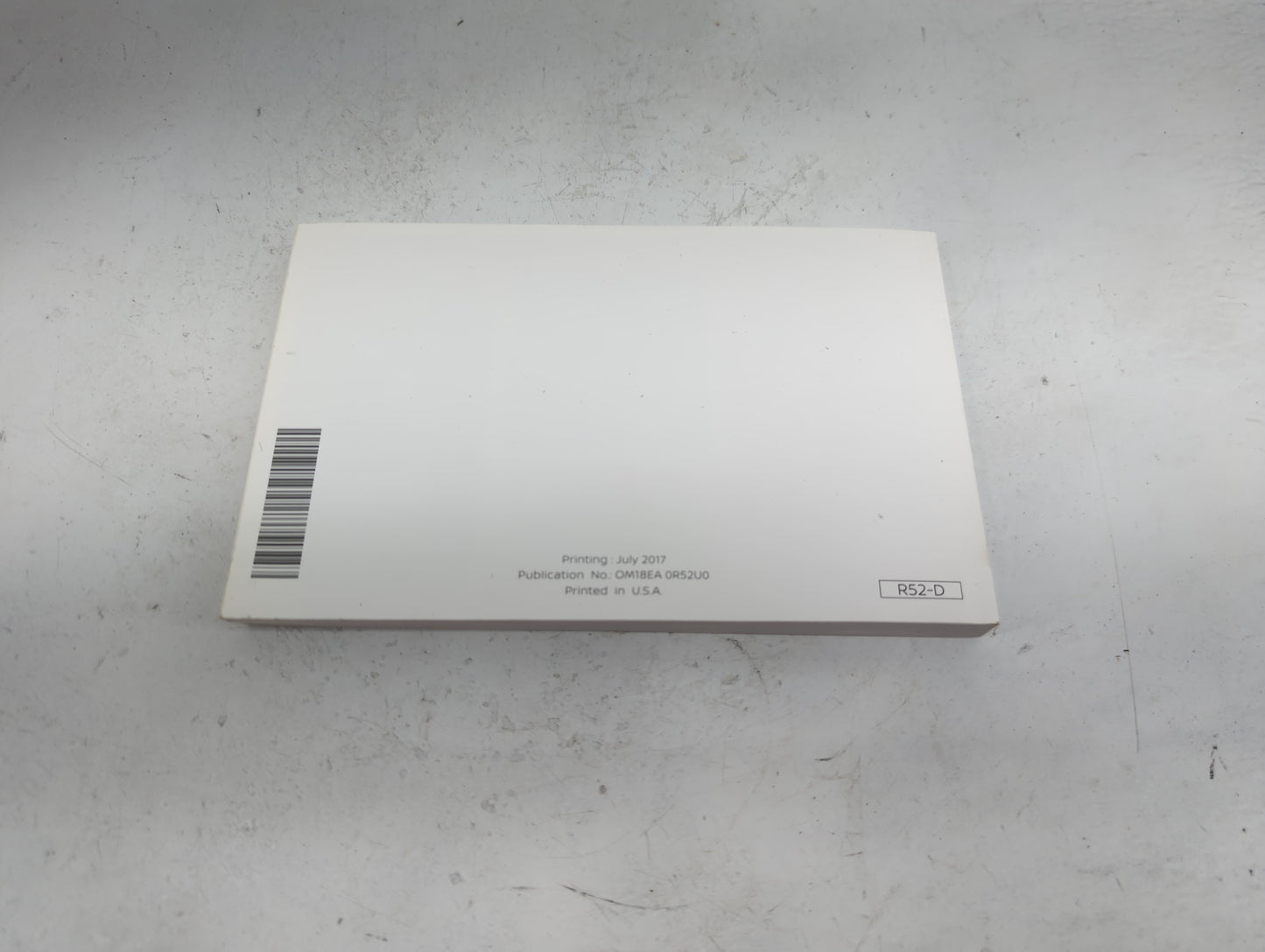 2018 Nissan Pathfinder Owners Manual Book Guide P/N:OM18EA0R52U0 OEM Used Auto Parts - Oemusedautoparts1.com