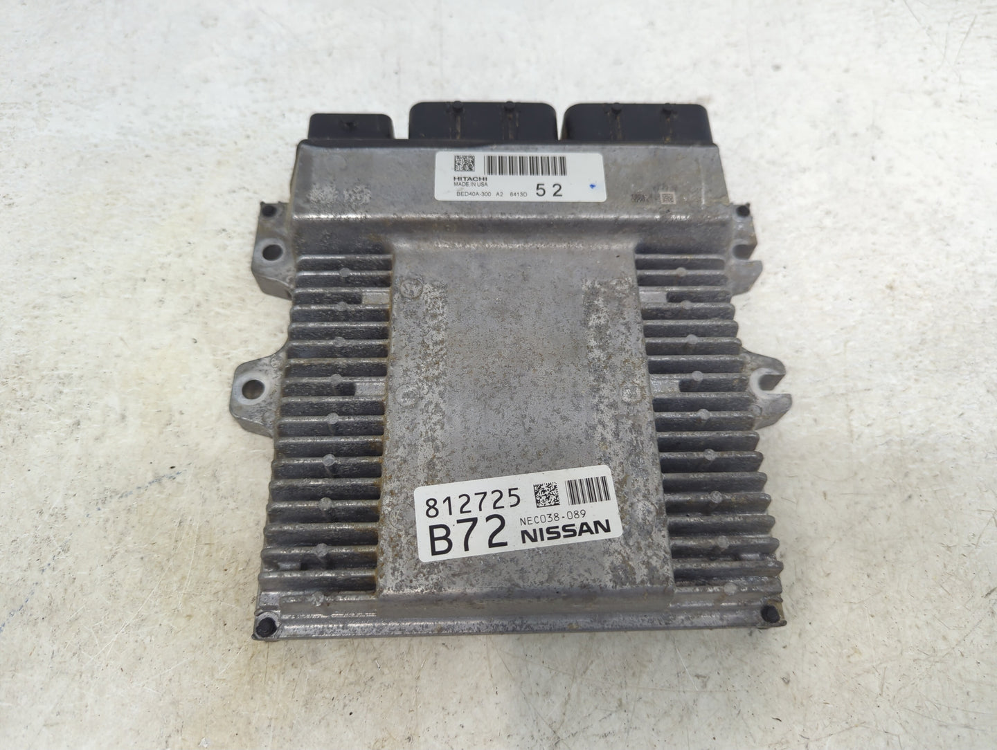 2018-2019 Nissan Pathfinder PCM Engine Control Computer ECU ECM PCU OEM P/N:BED40A-300 NEC038-089 Fits Fits 2018 2019 2020 O