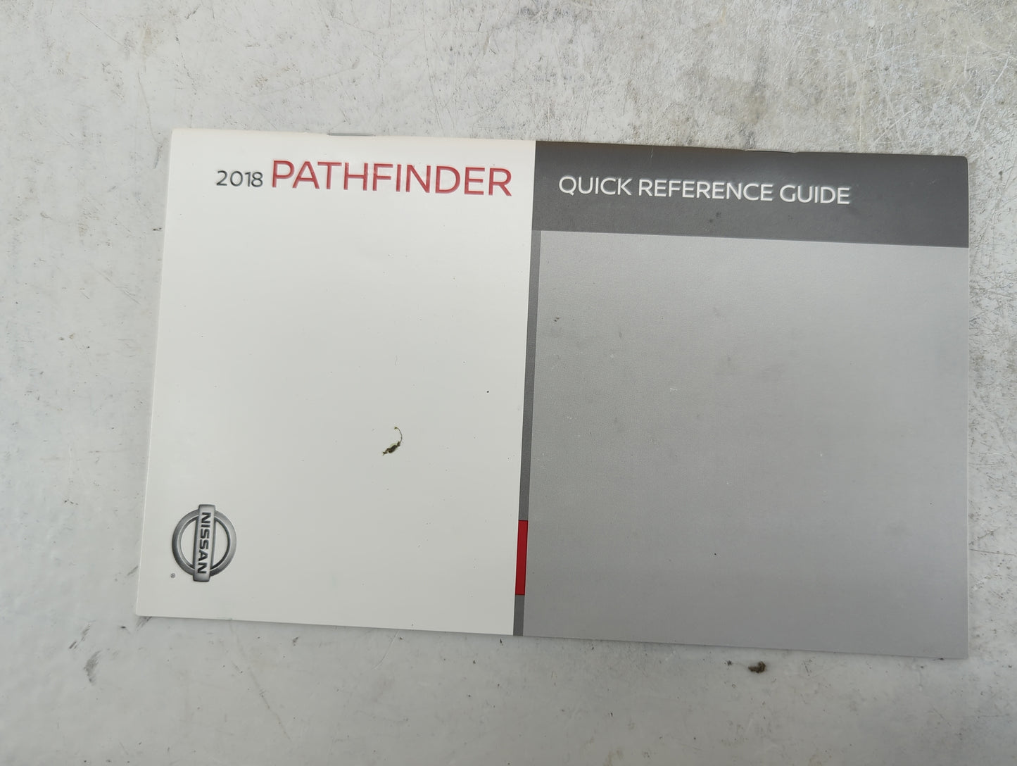 2018 Nissan Pathfinder Owners Manual Book Guide P/N:OM18EA 0R52U0 OEM Used Auto Parts - Oemusedautoparts1.com