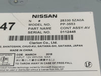 2017-2020 Nissan Pathfinder Radio AM FM Cd Player Receiver Replacement P/N:28330 5ZA0A PP-3553 Fits Fits 2017 2018 2019 2020