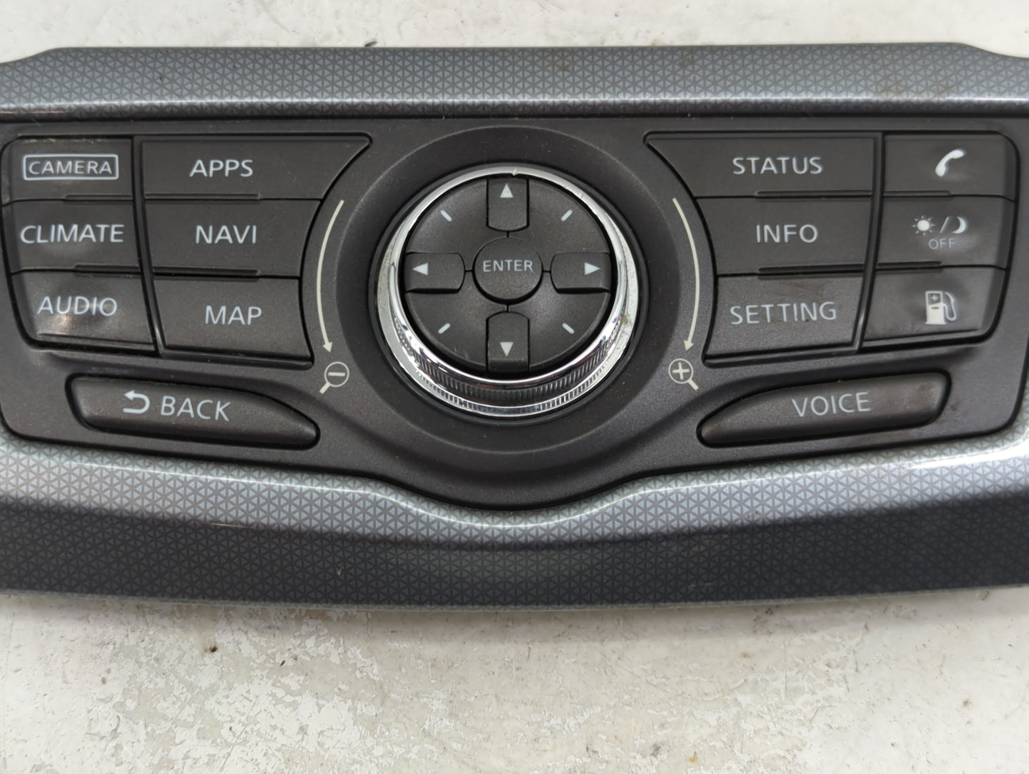 2017-2020 Nissan Pathfinder Radio Control Panel 1468631 - Oemusedautoparts1.com