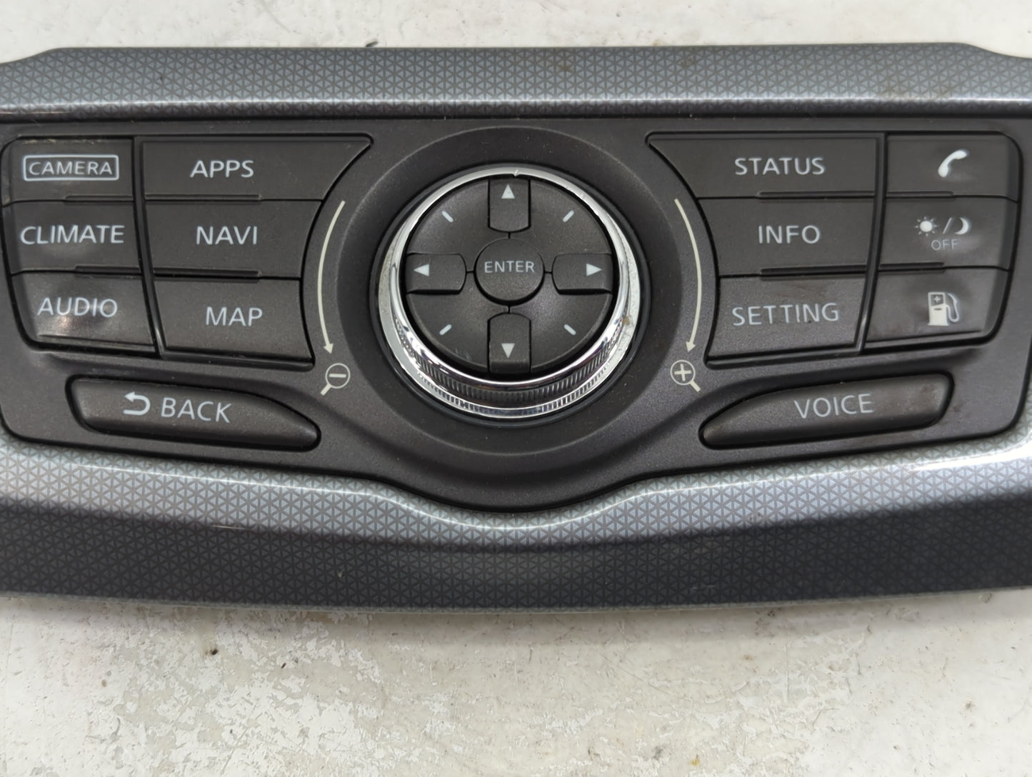 2017-2020 Nissan Pathfinder Radio Control Panel 1468631 - Oemusedautoparts1.com
