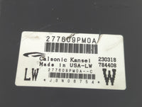 2017-2020 Nissan Pathfinder Radio AM FM Cd Player Receiver Replacement P/N:277609PM0A J3N06754 Fits Fits 2017 2018 2019 2020