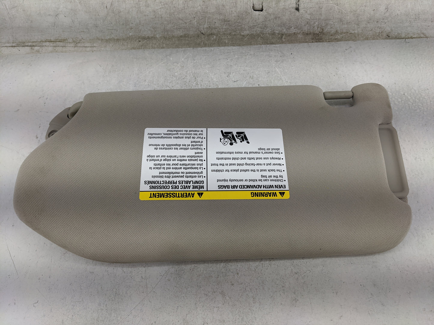 2013-2018 Nissan Pathfinder Sun Visor Shade Replacement Passenger Right Mirror Fits Fits 2013 2014 2015 2016 2017 2018 2019 