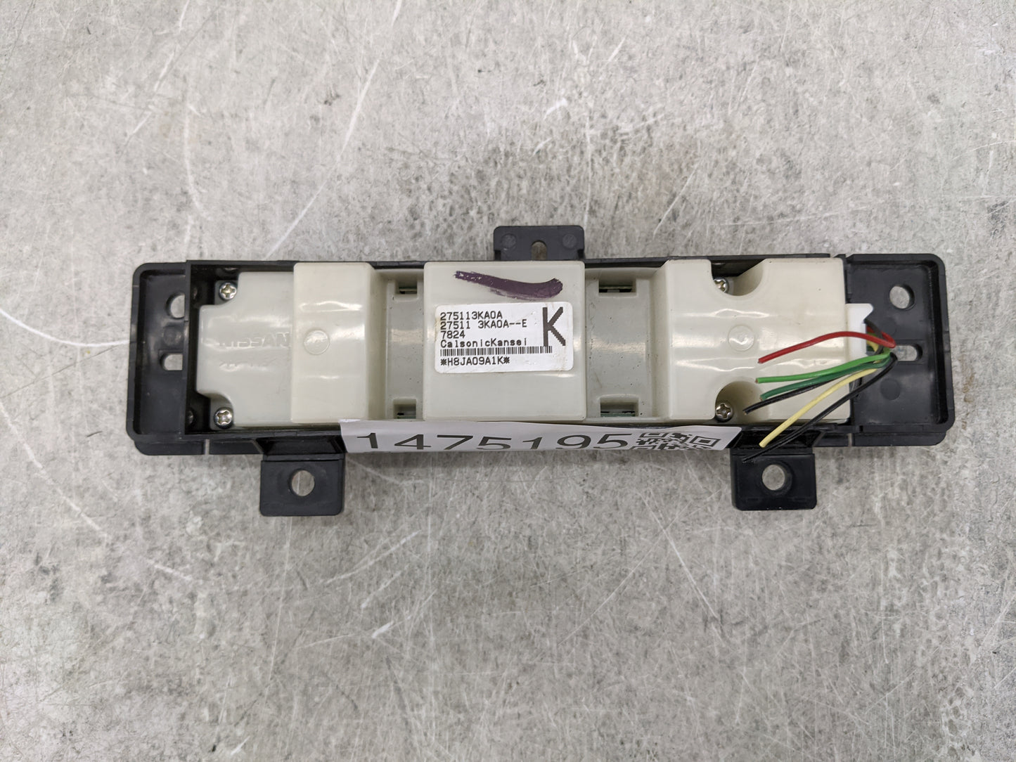 2013-2020 Nissan Pathfinder Climate Control Module Temperature AC/Heater Replacement P/N:275113KA0A 275113KA0AE Fits OEM Use