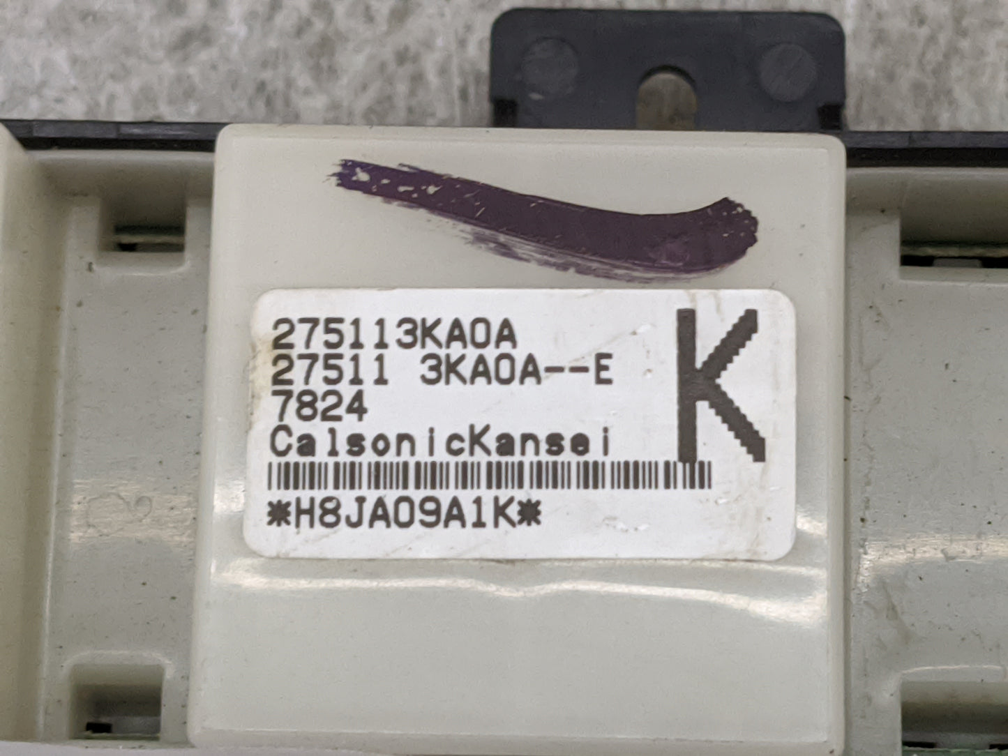 2013-2020 Nissan Pathfinder Climate Control Module Temperature AC/Heater Replacement P/N:275113KA0A 275113KA0AE Fits OEM Use