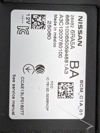 2018 Nissan Pathfinder Body Control Module Bcm - Oemusedautoparts1.com