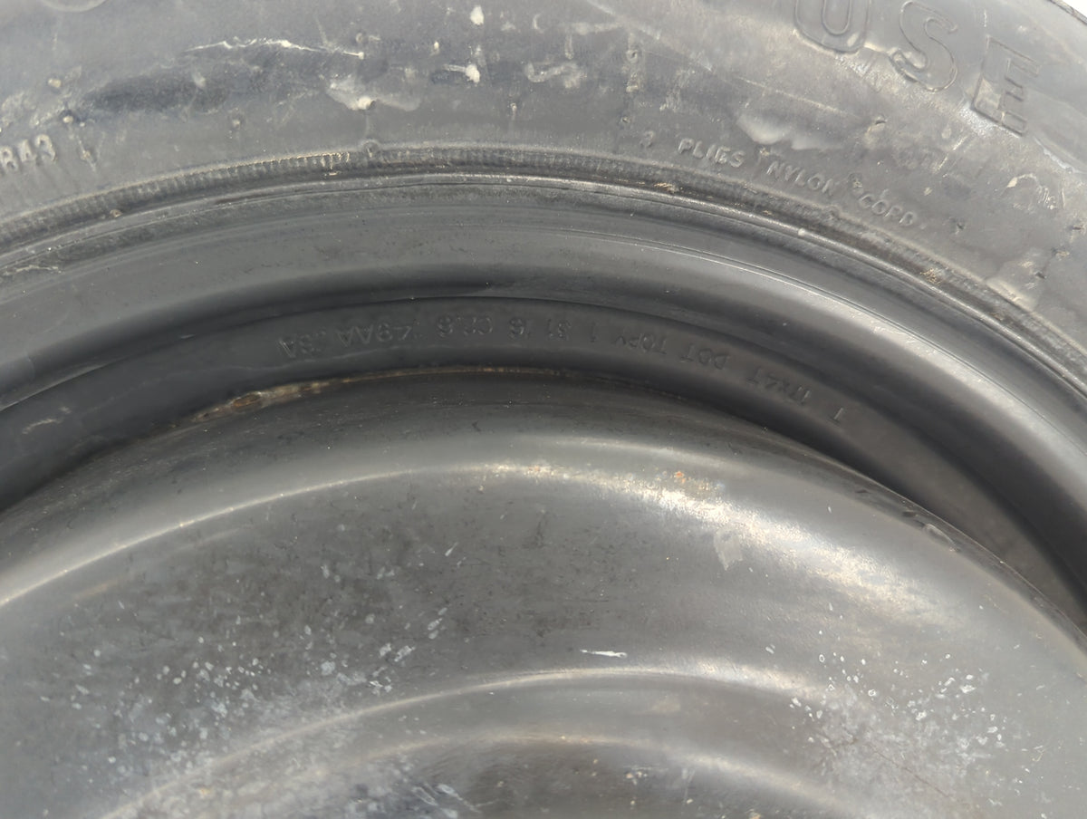 2018 Nissan Pathfinder Spare Donut Tire Wheel Rim Oem - Oemusedautoparts1.com