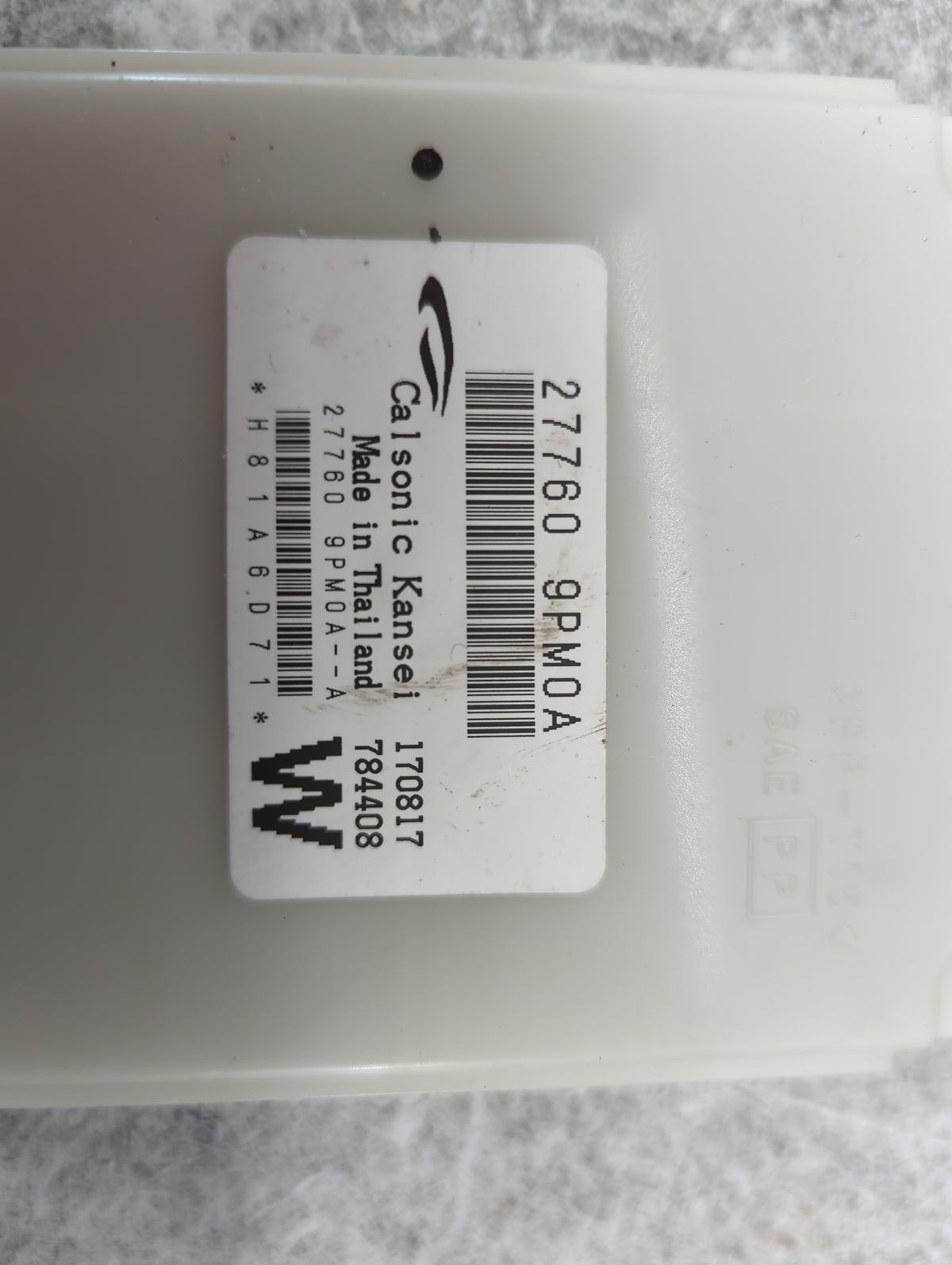 2018-2018 Nissan Pathfinder Temperature Control Module 27760 9pm0a 1505892 - Oemusedautoparts1.com
