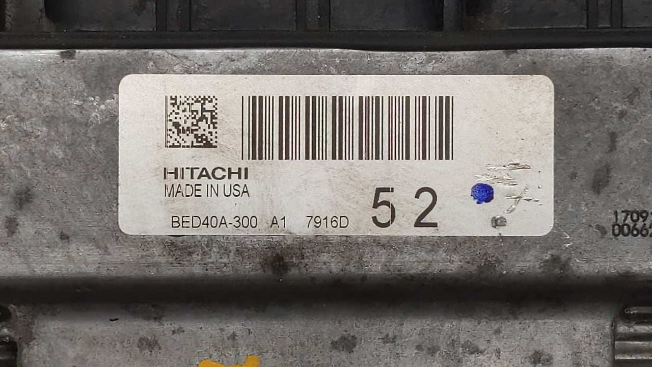 2018-2019 Nissan Pathfinder PCM Engine Control Computer ECU ECM PCU OEM P/N:237F0 9PJ1A BED40A-300, NEC038-076 Fits Fits 201