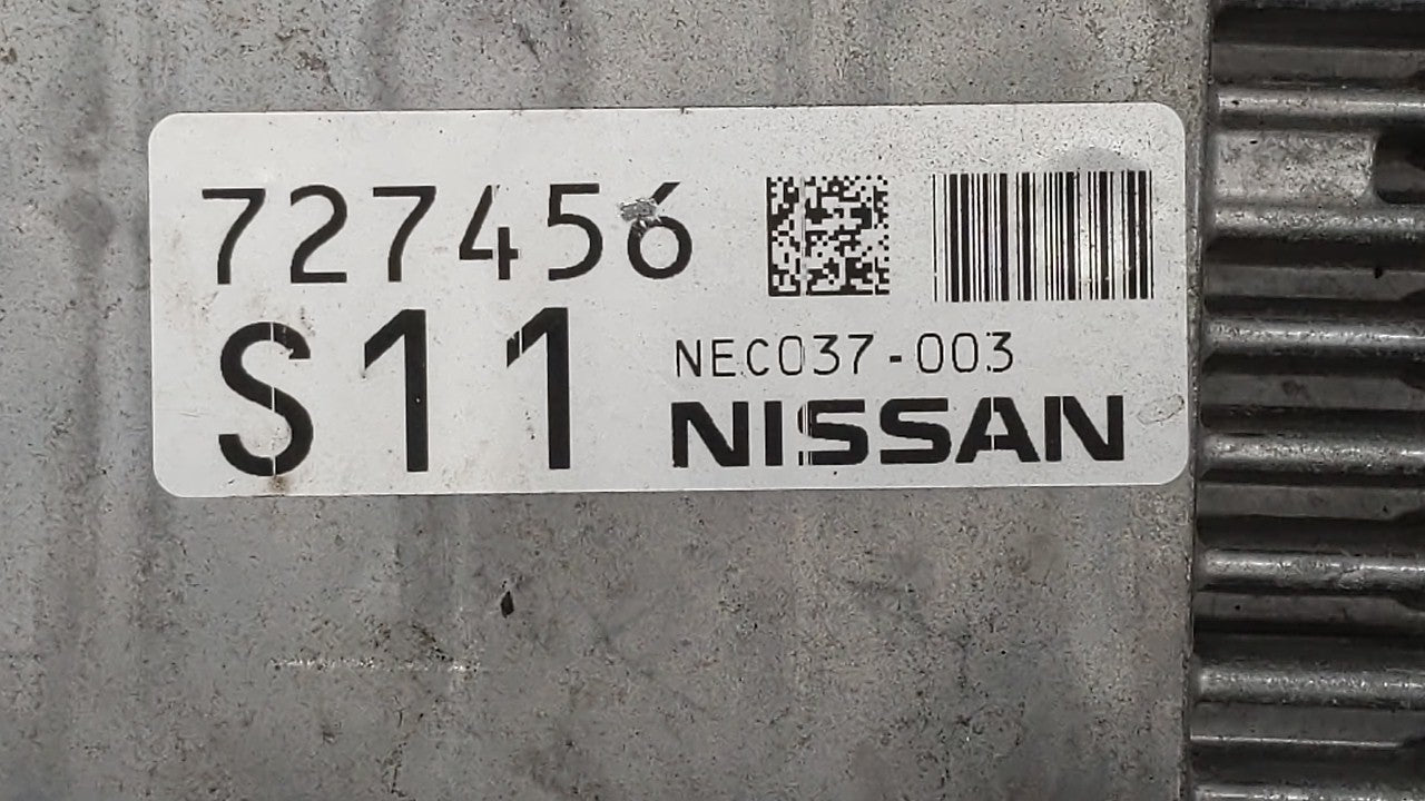 2018-2019 Nissan Pathfinder PCM Engine Control Computer ECU ECM PCU OEM P/N:237F0 9PJ1A BED40A-300, NEC038-076 Fits Fits 201
