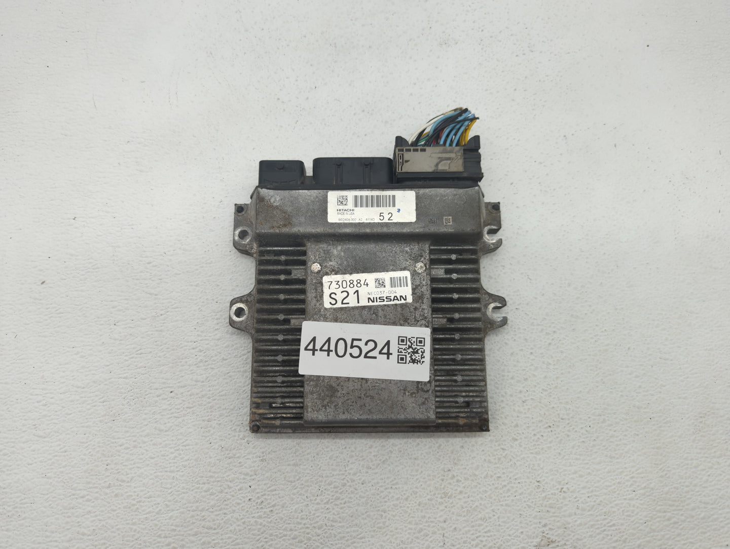 2018-2019 Nissan Pathfinder PCM Engine Control Computer ECU ECM PCU OEM P/N:NEC037-004 BED40A-300 A2 Fits Fits 2018 2019 202