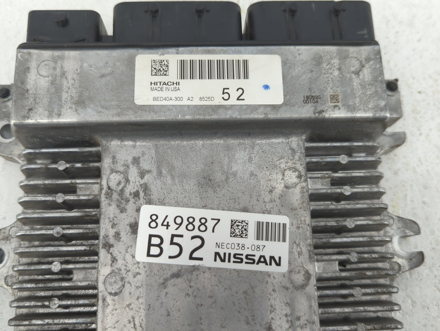 2018-2019 Nissan Pathfinder PCM Engine Control Computer ECU ECM PCU OEM P/N:BED40A-300 A2 NEC038-087 Fits Fits 2018 2019 202