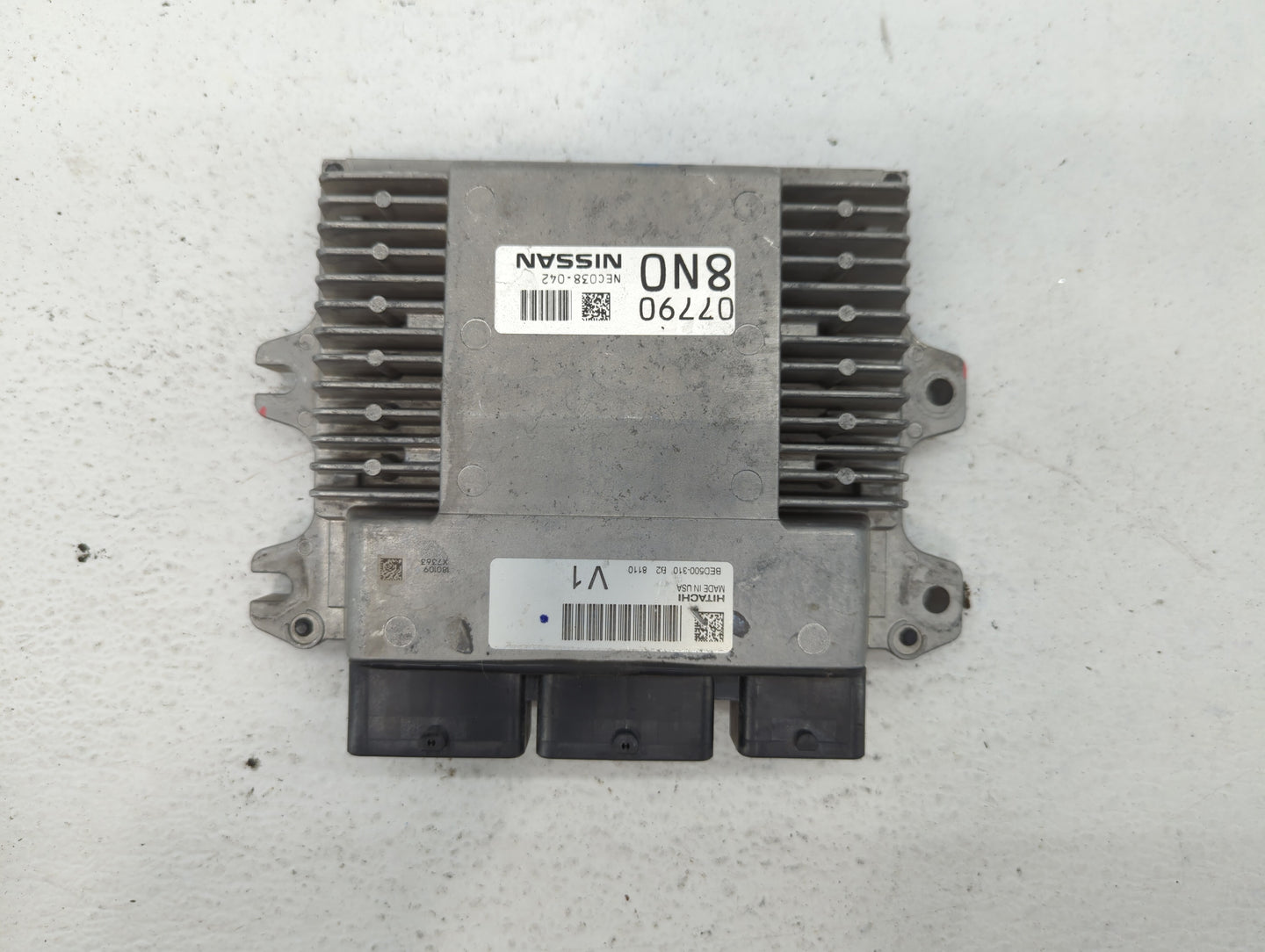 2018-2019 Nissan Pathfinder PCM Engine Control Computer ECU ECM PCU OEM P/N:NEC038-042 730267 S11 Fits Fits 2018 2019 2020 O