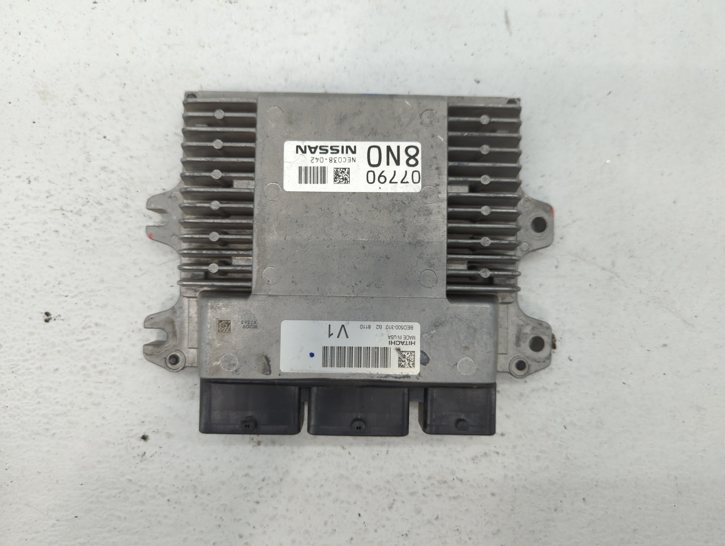 2018-2019 Nissan Pathfinder PCM Engine Control Computer ECU ECM PCU OEM P/N:NEC038-042 730267 S11 Fits Fits 2018 2019 2020 O