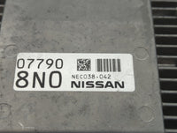 2018-2019 Nissan Pathfinder PCM Engine Control Computer ECU ECM PCU OEM P/N:NEC038-042 730267 S11 Fits Fits 2018 2019 2020 O