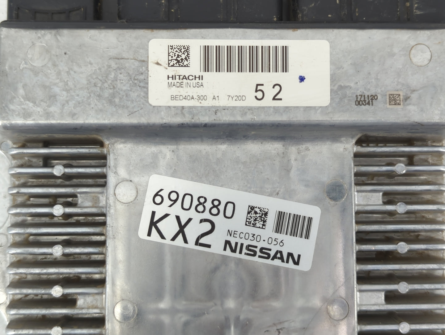 2018-2019 Nissan Pathfinder PCM Engine Control Computer ECU ECM PCU OEM P/N:NEC030-056 BED40A-300 A1 Fits Fits 2018 2019 202