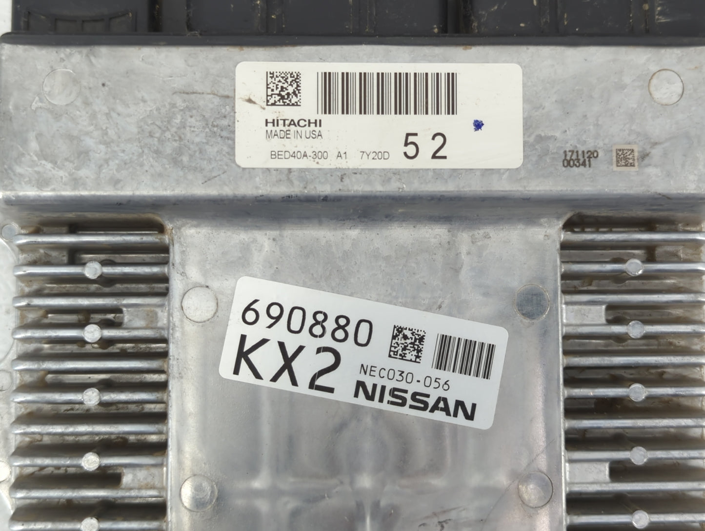 2018-2019 Nissan Pathfinder PCM Engine Control Computer ECU ECM PCU OEM P/N:NEC030-056 BED40A-300 A1 Fits Fits 2018 2019 202