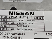 2018 Nissan Pathfinder Information Display Screen 5031064 - Oemusedautoparts1.com